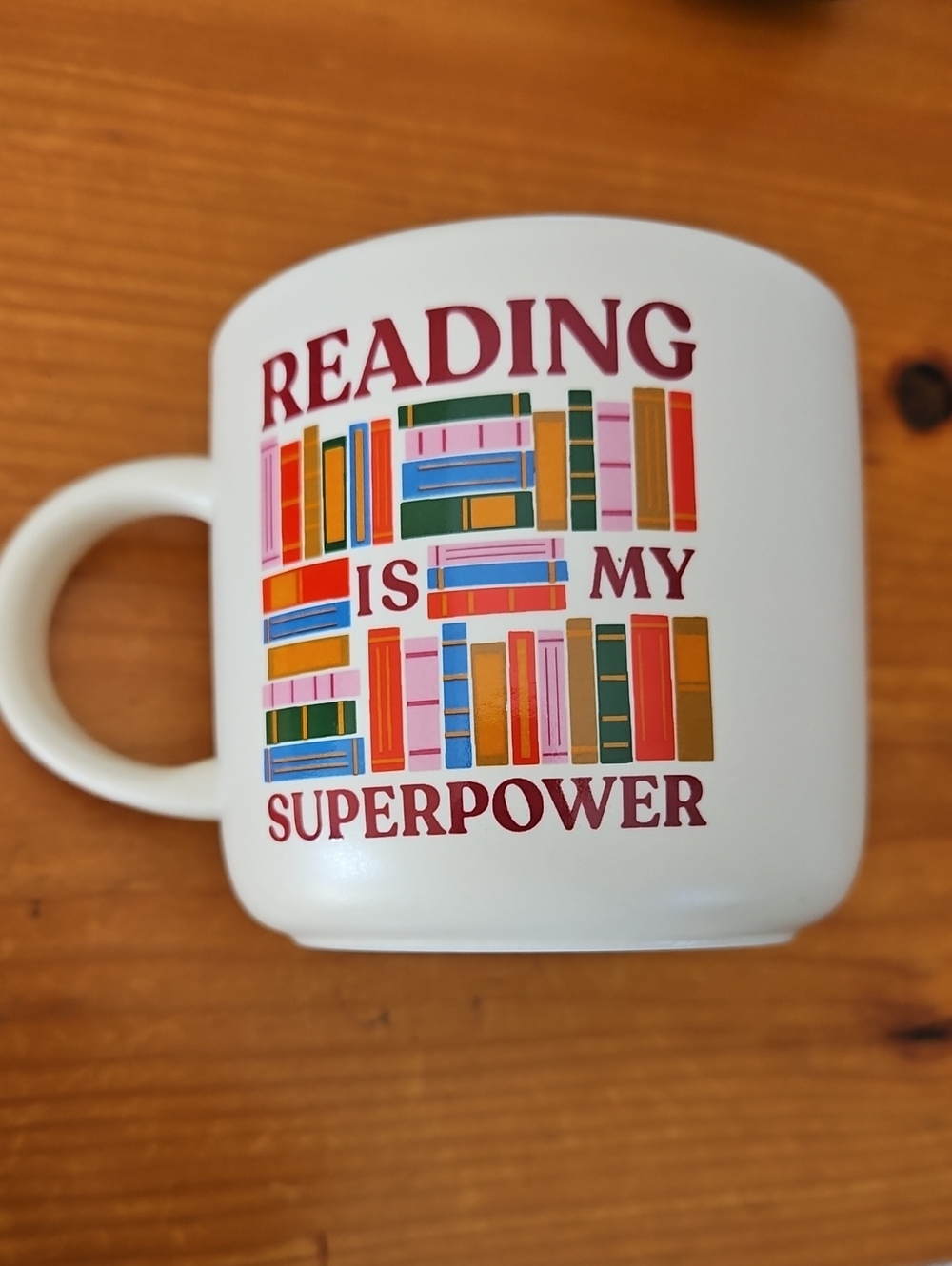 Reading Is My Superpower Cup